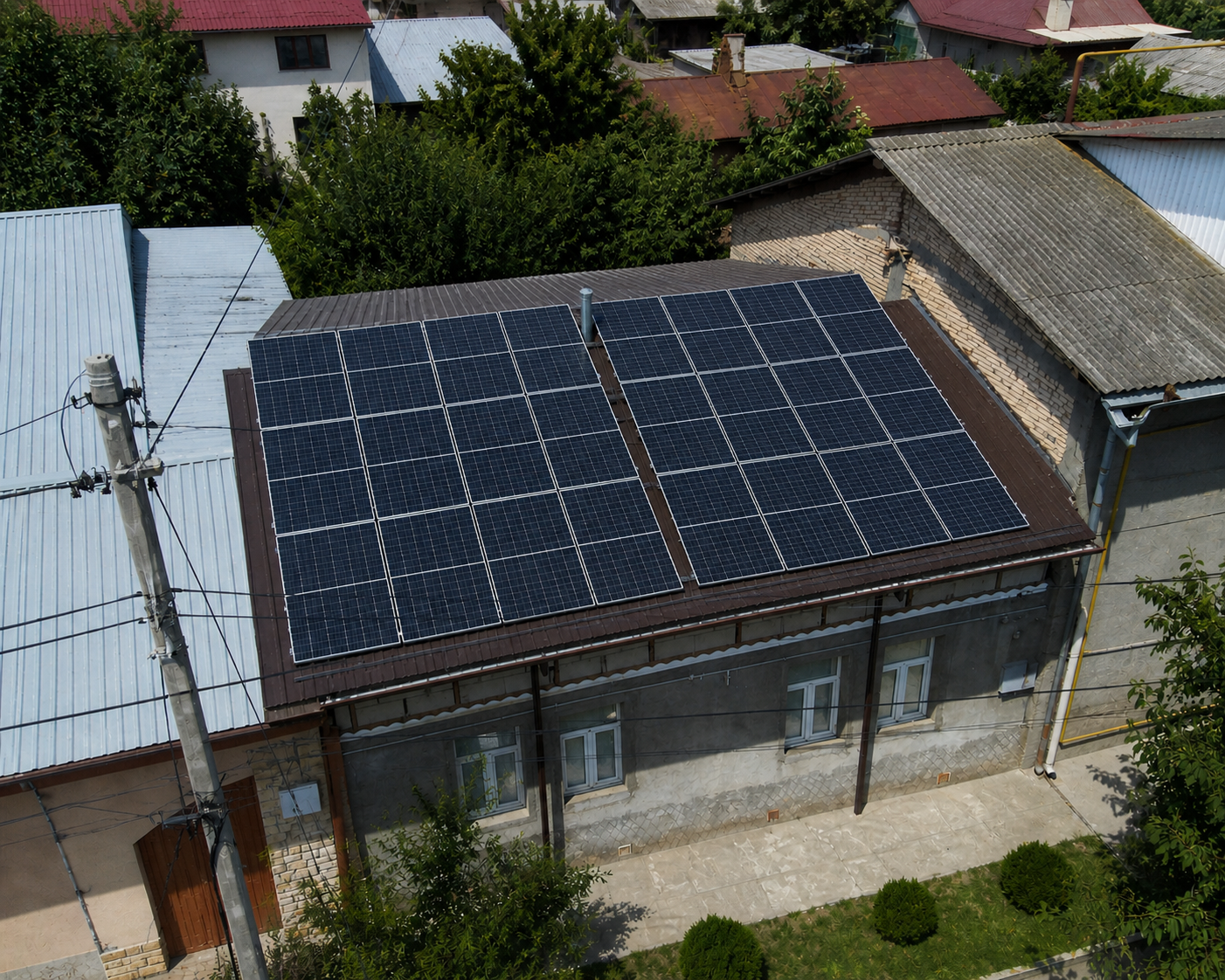 Hybrid 15kW Residential installation in Uchtepa, Tashkent