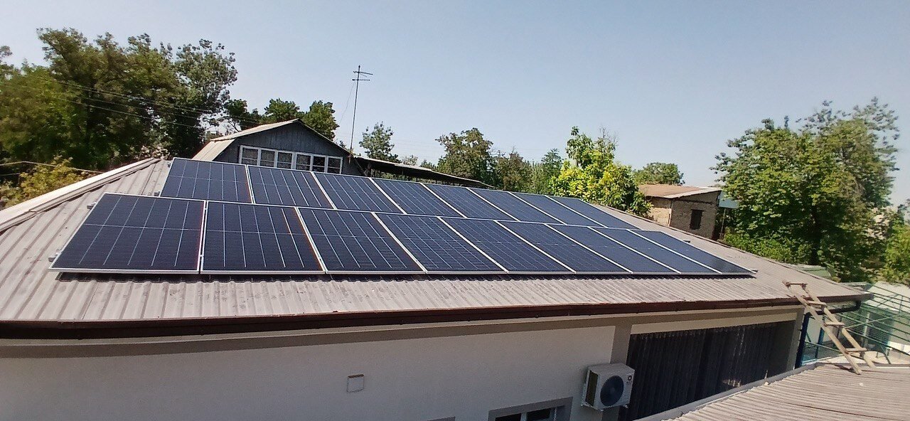 Hybrid 12kW Residential installation in Tashkent